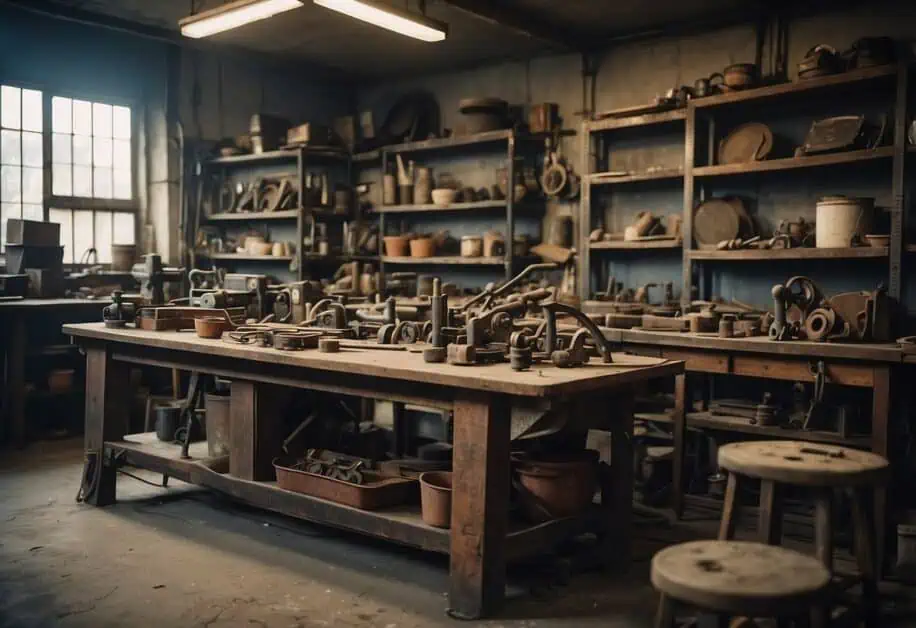 vintage industrial furniture