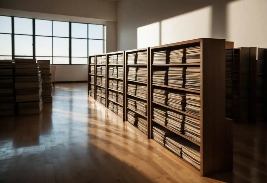 vinyl storage furniture
