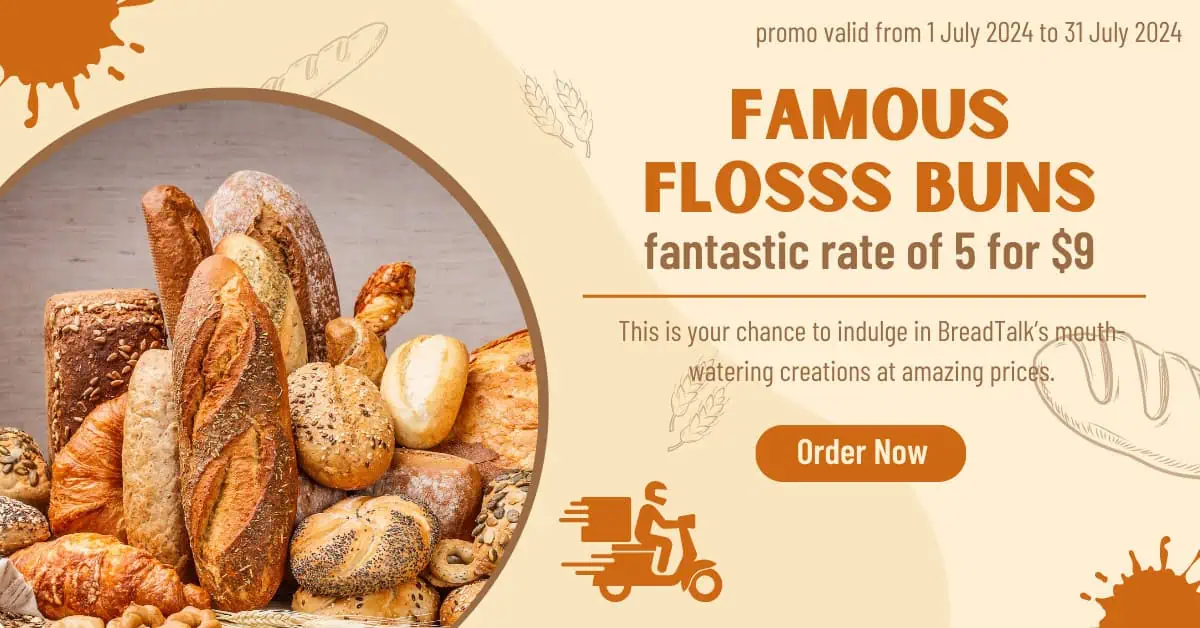 Bready, Set, GOLD Celebrate BreadTalk’s 24th Anniversary with Olympic-Sized Deals!