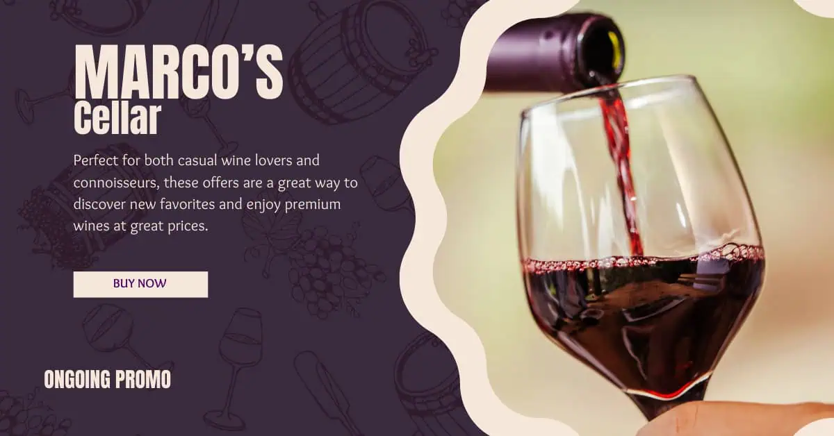 Exclusive Wine Promotions at Marco’s Cellar Singapore – Discover The Latest Offers!