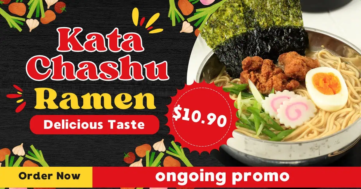 Savour RAMEN KIOU’s Kata Chashu Ramen from Just $10.90!