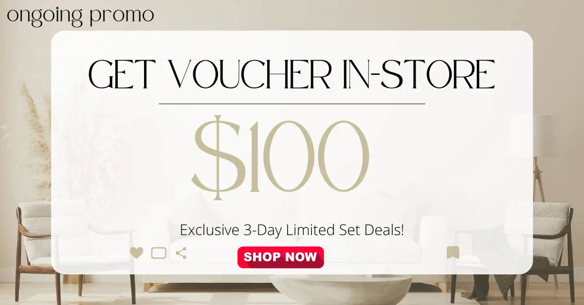 Score Big with COURTS Get $100 Voucher In-Store!