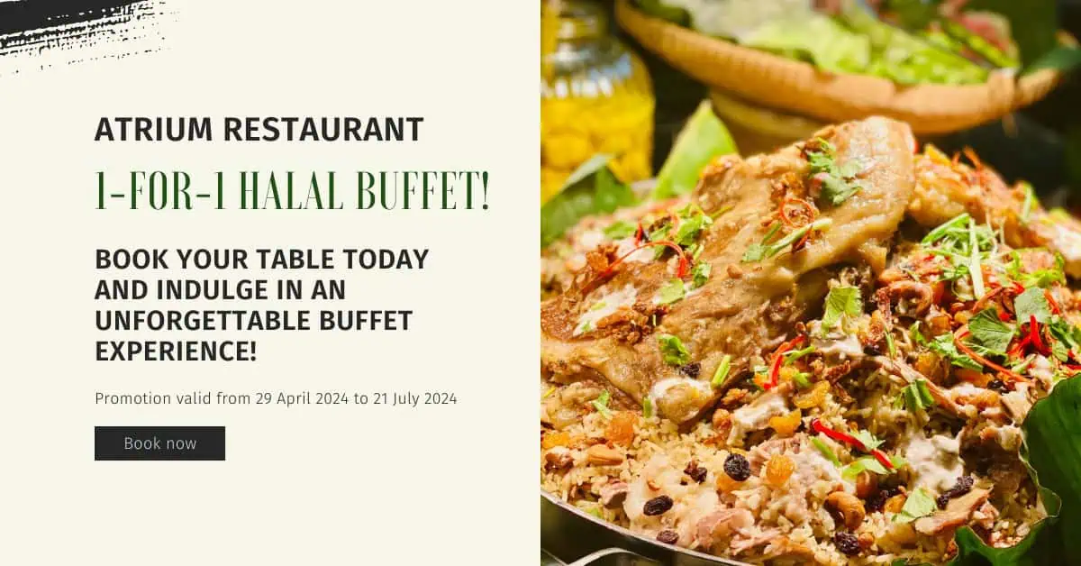 Unbelievable 1-for-1 Halal Buffet!