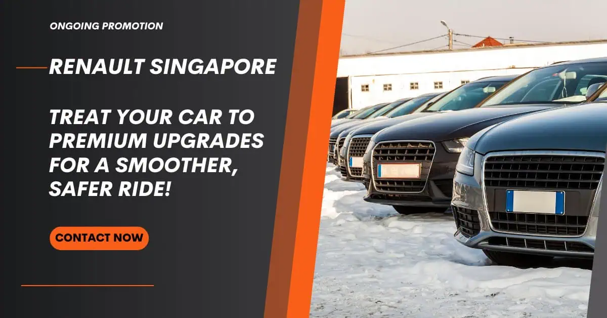 Upgrade Your Ride Special On-Board Unit Installation & More at Renault Singapore!