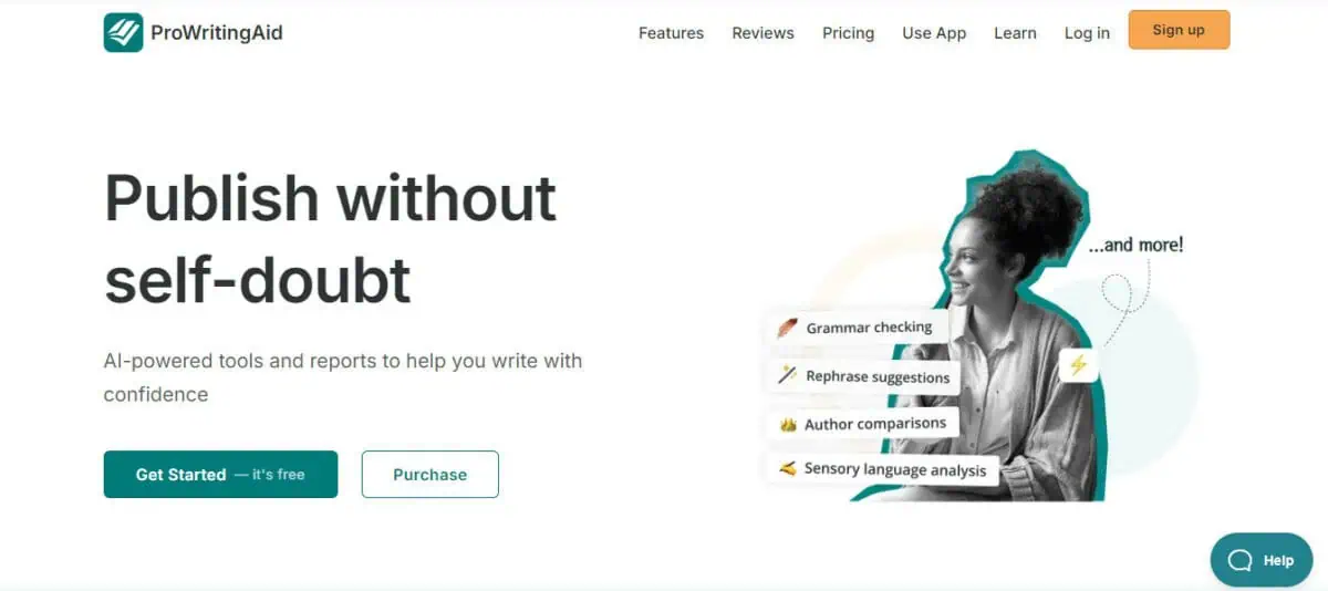 ProWritingAid display page