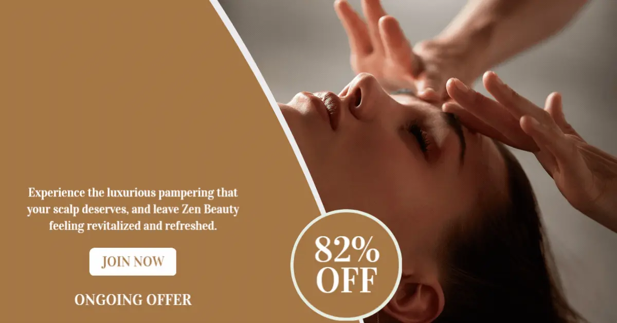 Experience Ultimate Relaxation with Zen Beauty's 82% Off on ZEN Aqua Head Spa!