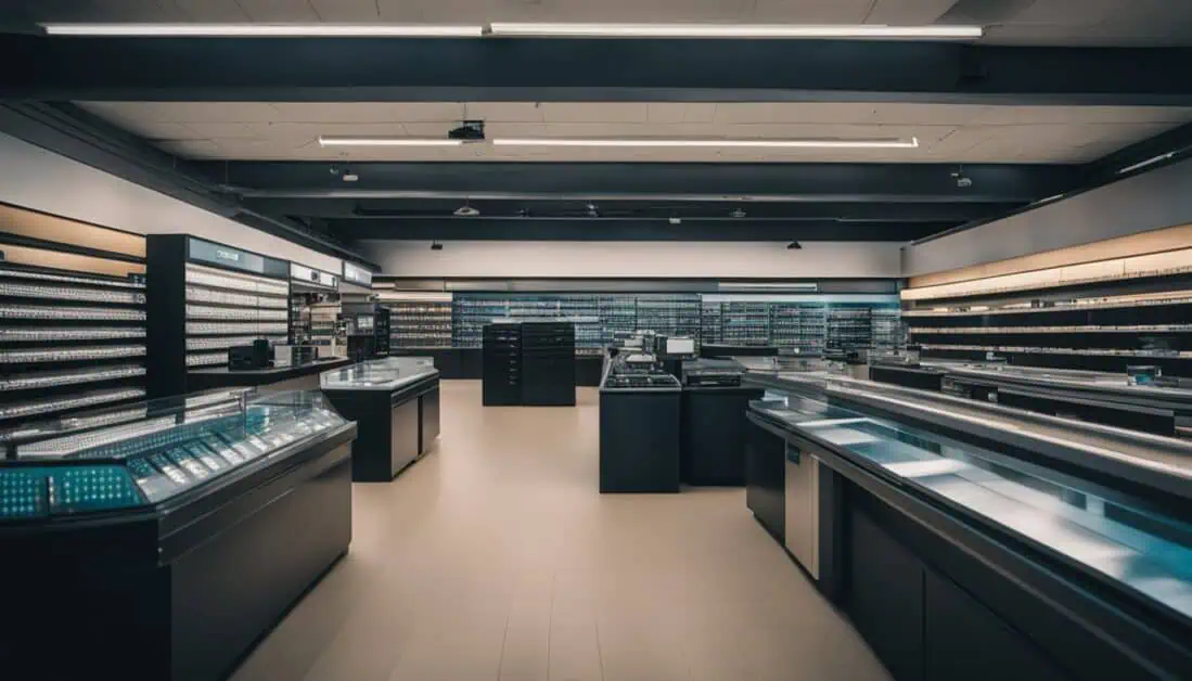 A well-organized electronics store in Singapore featuring Best Online Electronics Stores in Singapore