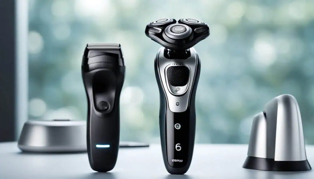 men's shaver, designed for efficiency and comfort, ensuring a smooth and close shaving experience.
