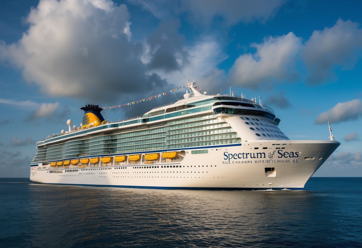 The elegant Singles' Cruise on the Spectrum of the Seas, a Royal Caribbean Cruise Ship, with Singapore promotions