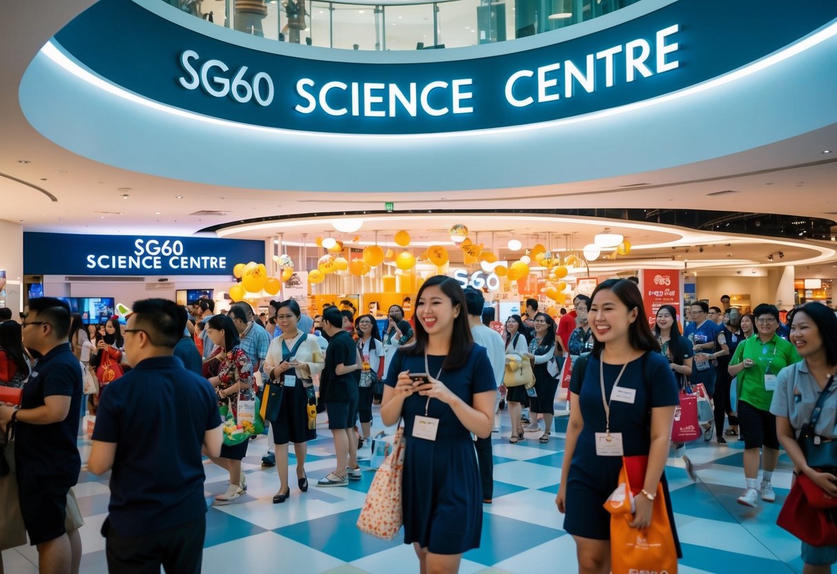 Locals flock to SG60 science centre, enjoying exclusive deals and promotions