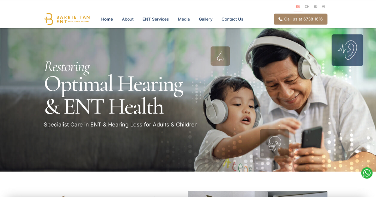 Barrie Tan ENT Head Neck Surgery Pte. Ltd.