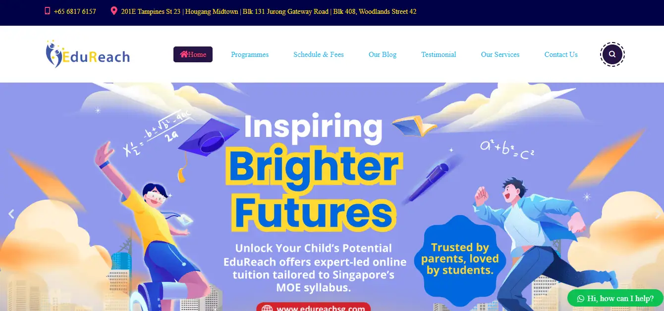 EduReach: Elevating Math Education in Singapore - Singapore's Lifestyle ...