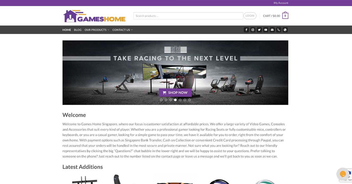 Games Home