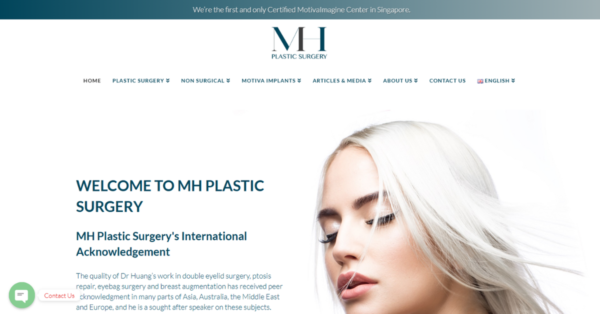MH PLASTIC SURGERY PTE. LTD.
