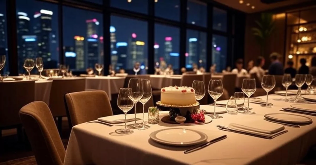 Birthday restaurants in Singapore
