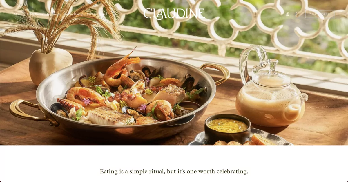 Claudine - family restaurants in Singapore
