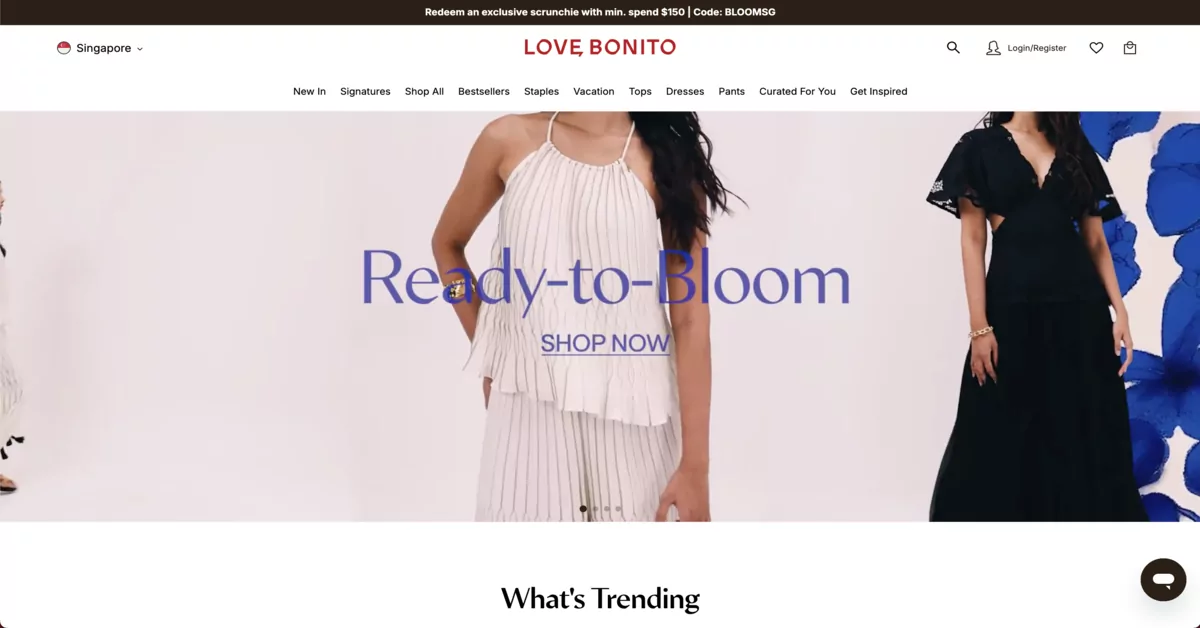 Love, Bonito - online clothing stores in Singapore