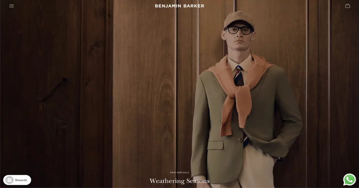 Benjamin Barker - online clothing stores in Singapore