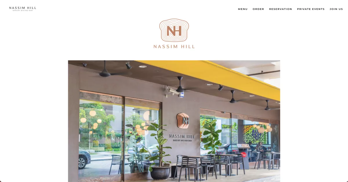 Nassim Hill Bakery Bistro Bar - family restaurants in Singapore