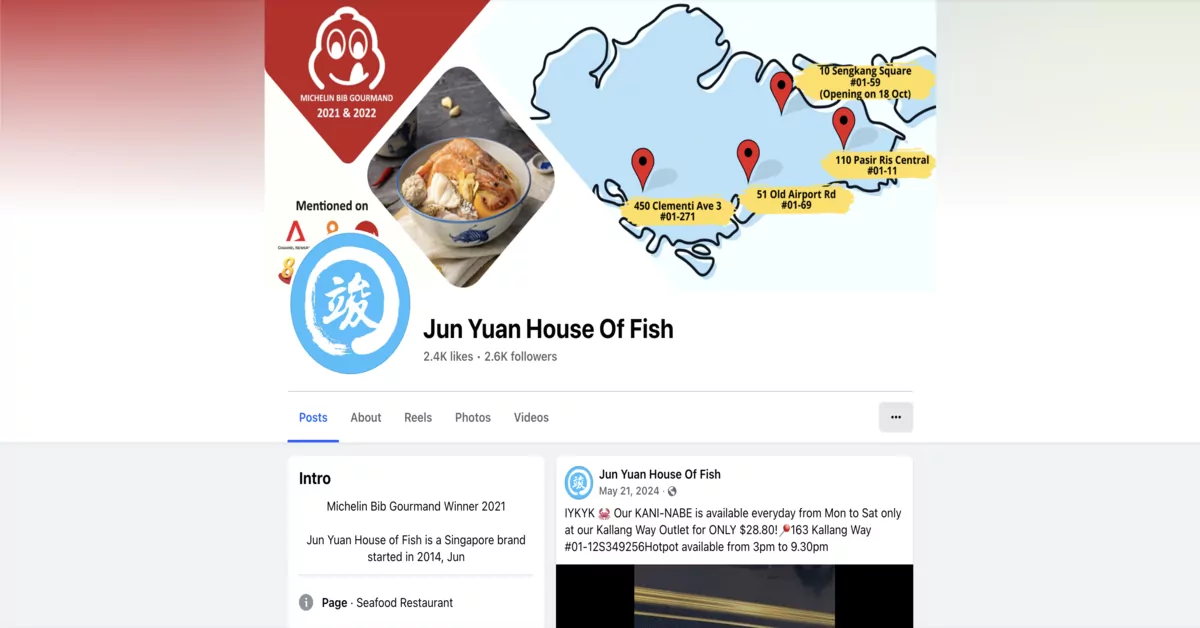 Jun Yuan House Of Fish - discover finest fish soup delicacies in Singapore