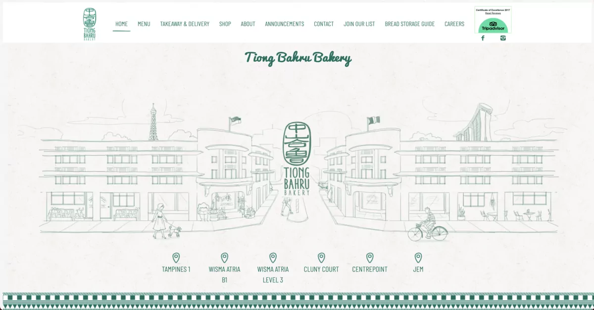 Tiong Bahru Bakery Safari - family restaurants in Singapore
