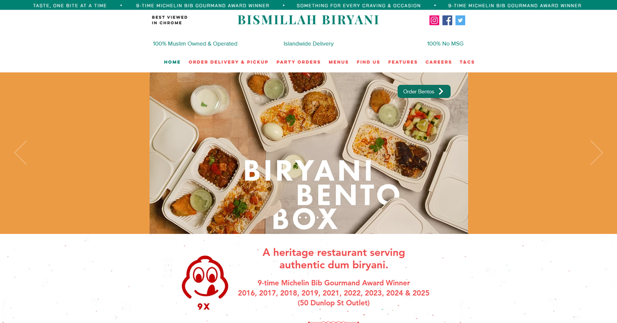 Bismillah Biryani (Little India) - indian food a listicle for kaizenairecom in Singapore