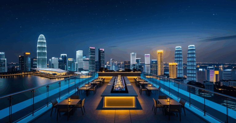 Sip with a View The Finest Rooftop Bars in Singapore