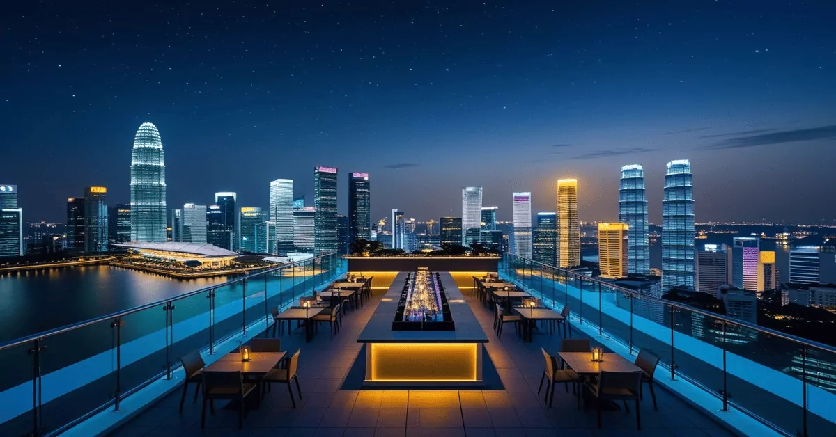 Sip with a View The Finest Rooftop Bars in Singapore