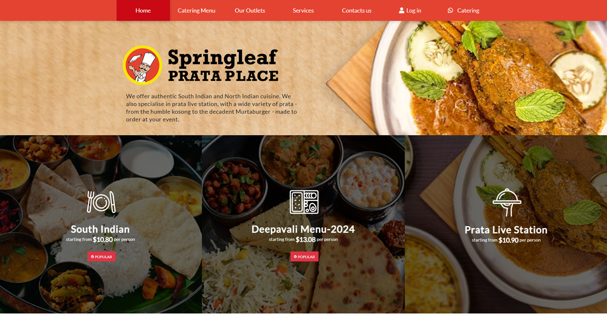 Springleaf Prata Place (Spring Leaf Garden) - indian food a listicle for kaizenairecom in Singapore