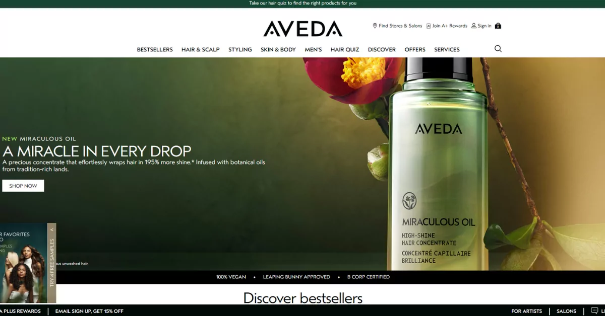 Aveda - finest antidandruff shampoos elevate scalp care routine in Singapore