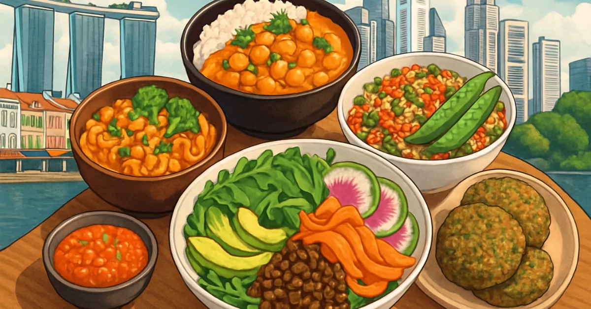 Top 7 Vegan Food Destinations in Singapore: A Guide to the Best Plant-Based Eats