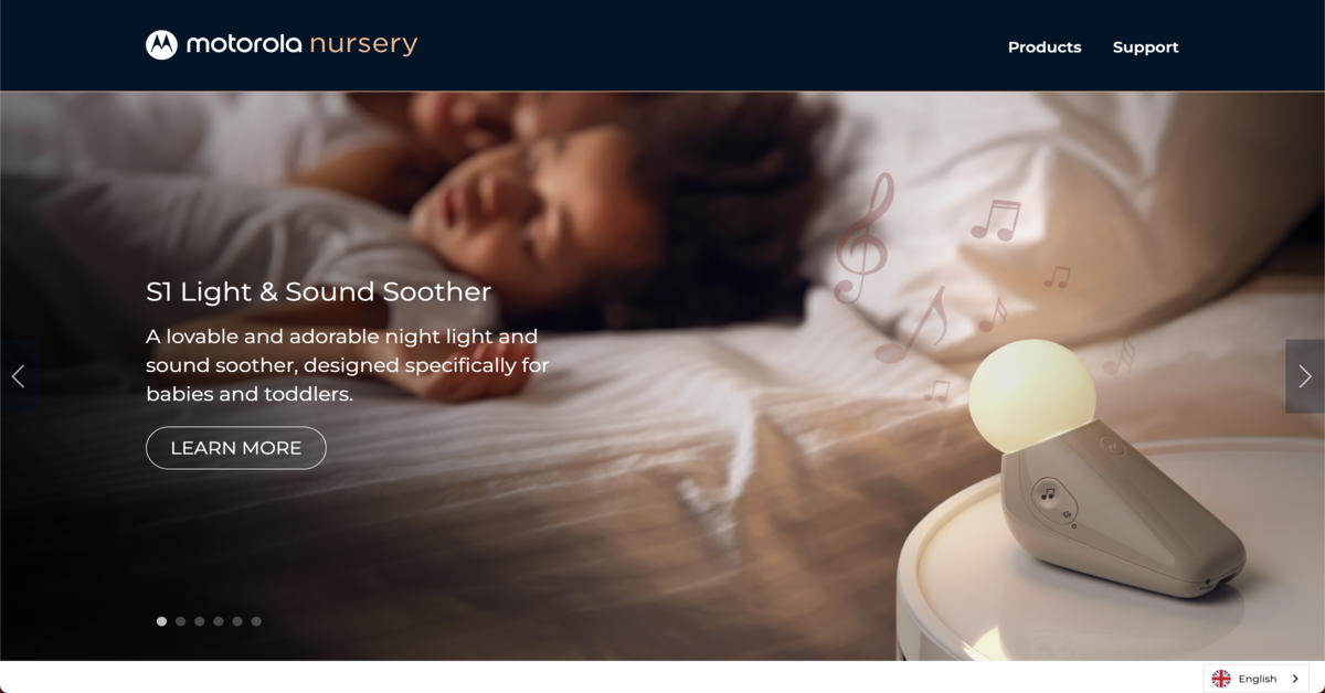 Motorola - baby monitors for discerning parents in Singapore