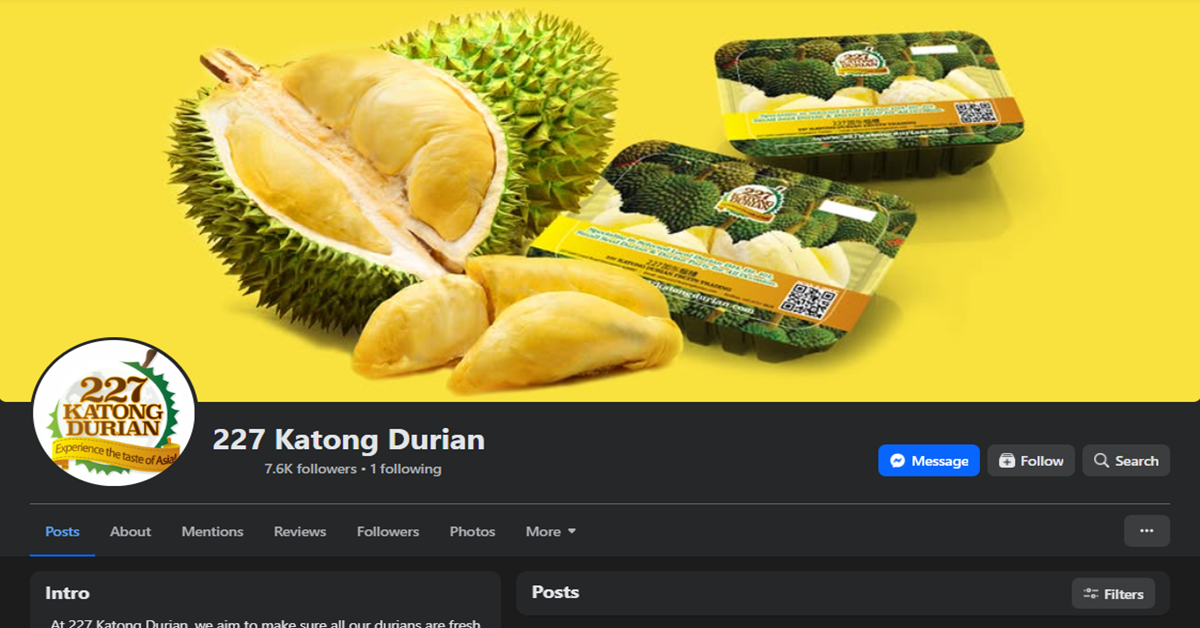 227 Katong Durian - s shiokest durian delights atas delivery services crown cravings in Singapore
