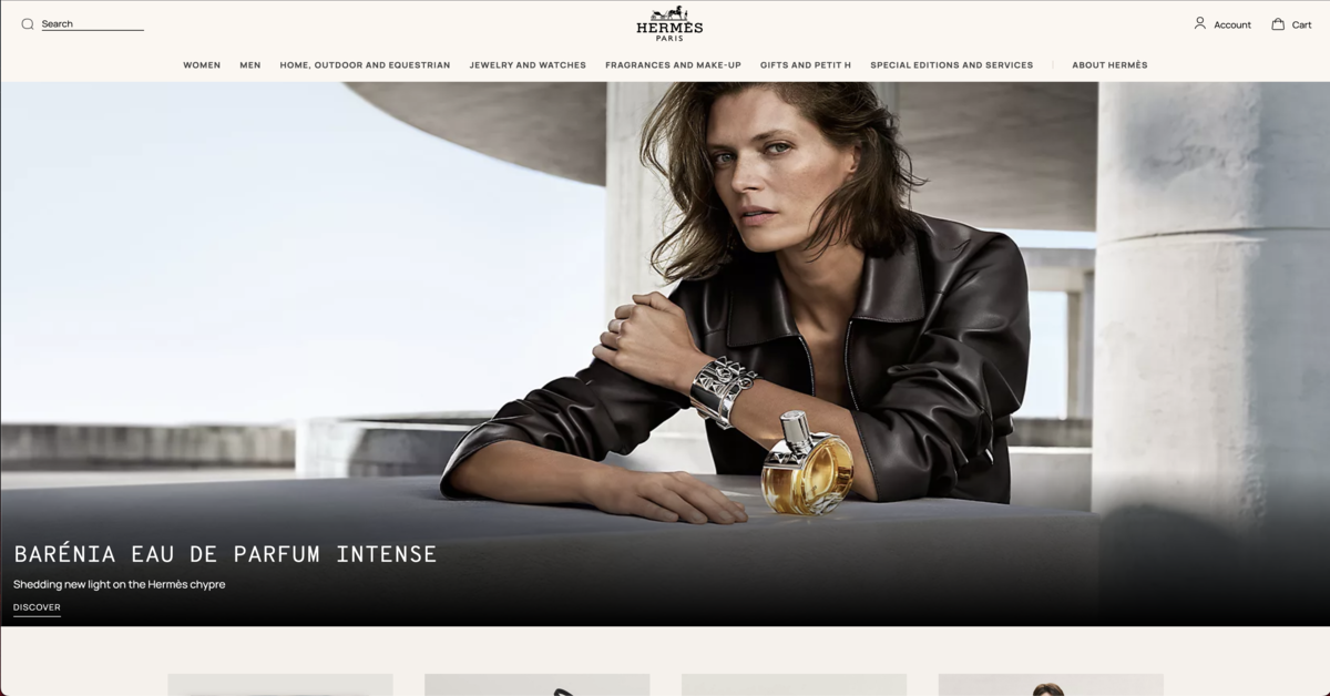 Hermès - luxury male perfume brands for sophisticated gentleman in Singapore