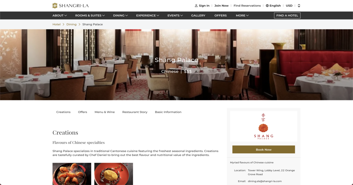Shang Palace - treasure pots for an exquisite feast in Singapore