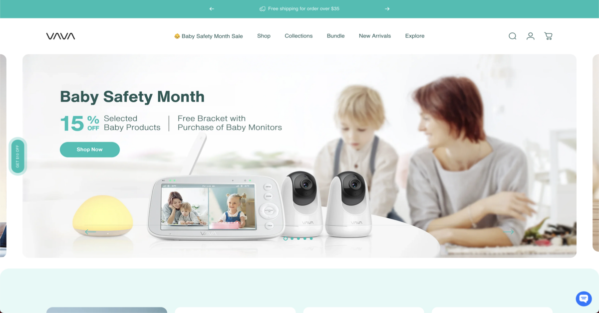 Vava - baby monitors for discerning parents in Singapore