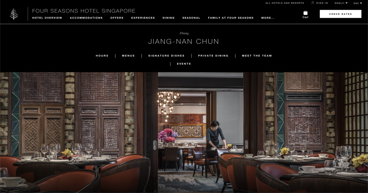 Jiang Nan Chun - treasure pots for an exquisite feast in Singapore