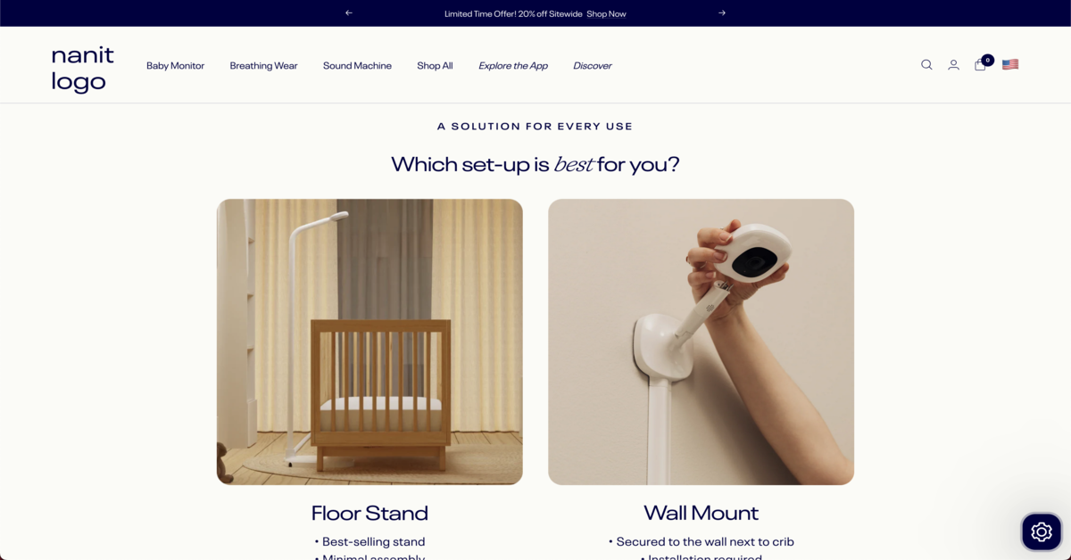 Nanit - baby monitors for discerning parents in Singapore