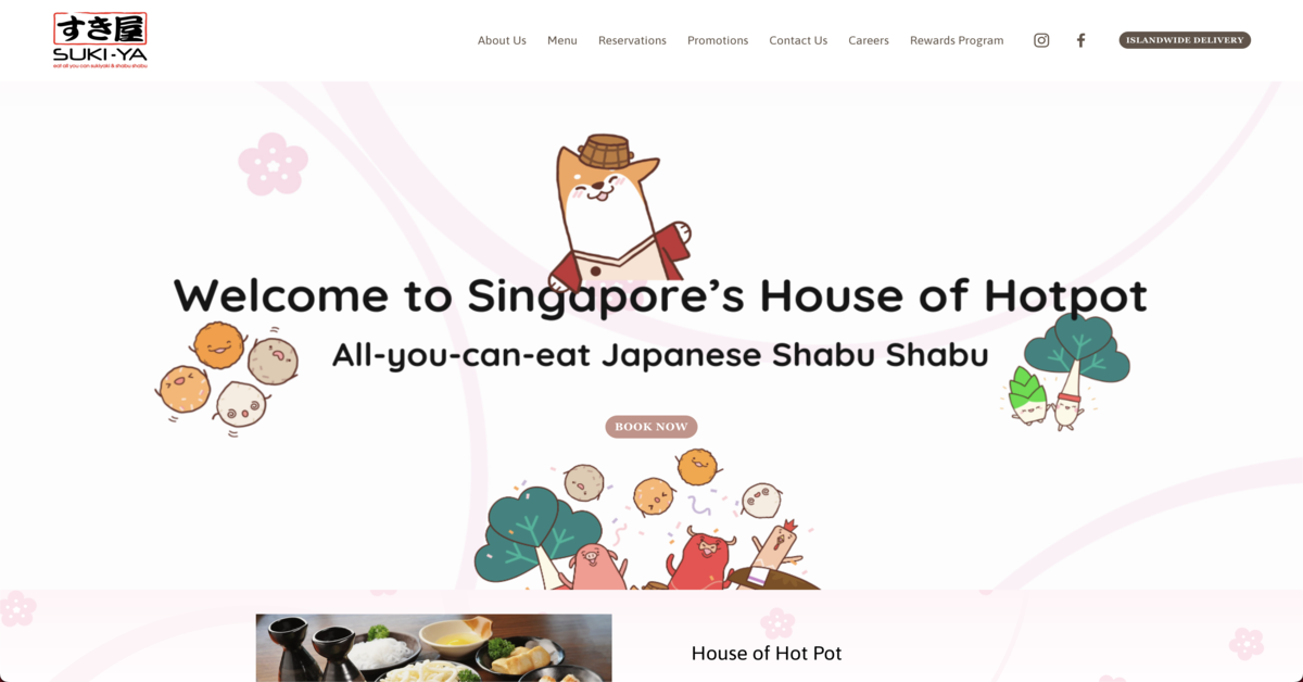 Suki-Ya - culinary gems at marina square for sophisticated singaporean diners in Singapore