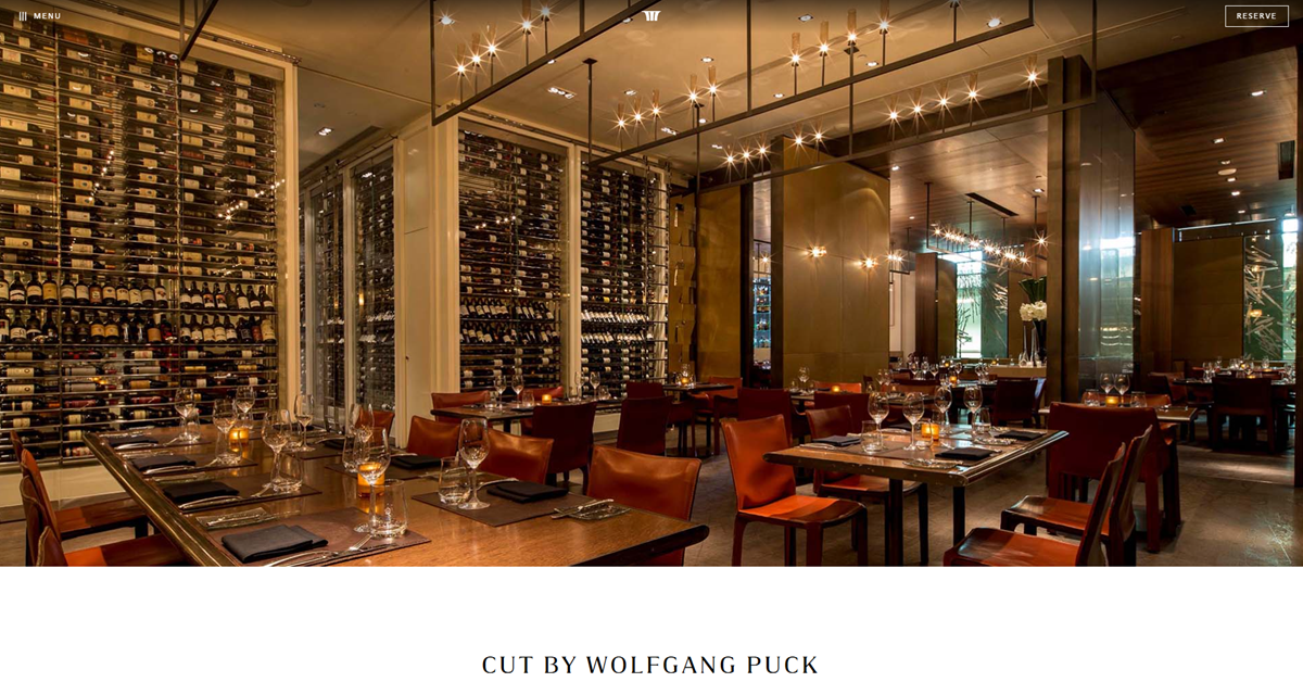 Cut By Wolfgang Puck - marina bay sands food experiences for exquisite culinary indulgence in Singap
