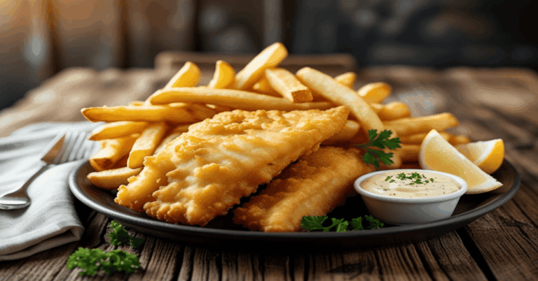 Crispy & Golden Best Fish and Chips in Singapore