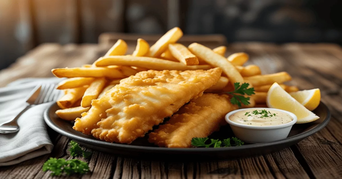 Crispy & Golden Best Fish and Chips in Singapore
