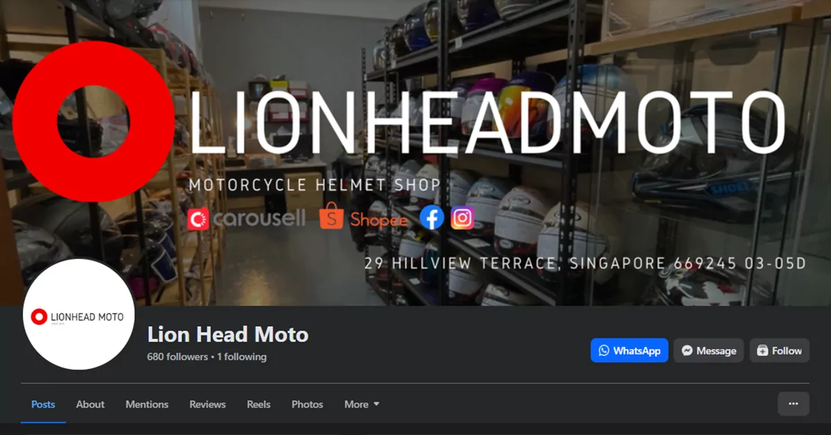 Lionheadmoto - premium motorcycle helmet destinations for discerning rider in Singapore