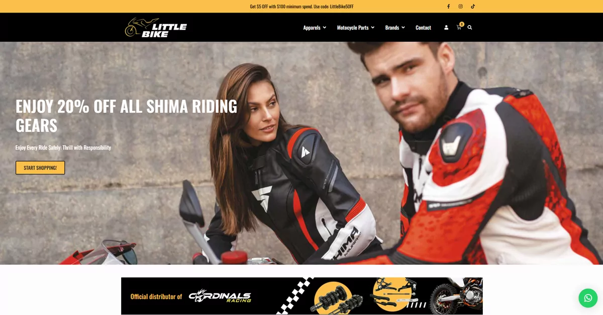 Little Bike Motor - premium motorcycle helmet destinations for discerning rider in Singapore