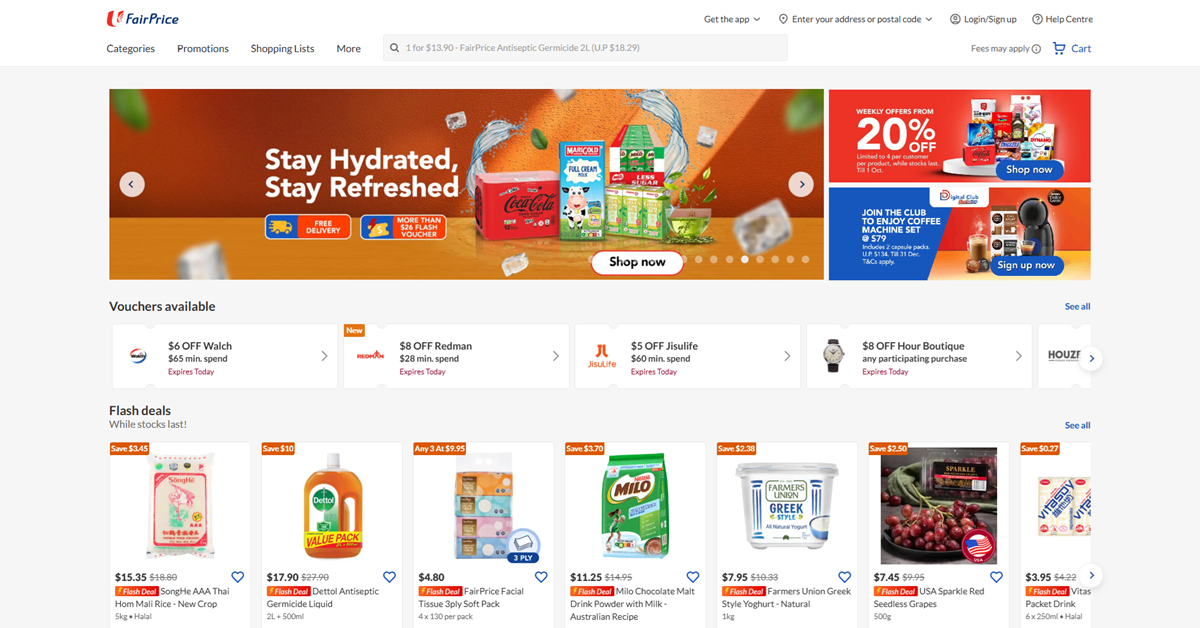 Ntuc Fairprice - epitomes of epicurean excellence s premier supermarkets for refined shopper in Sing