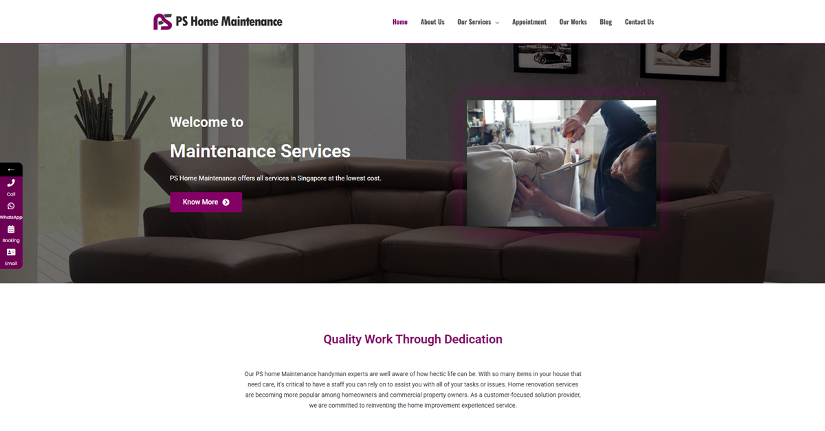 Ps Home Maintenance - premier handyman havens elevating s sophisticated sanctuaries in Singapore
