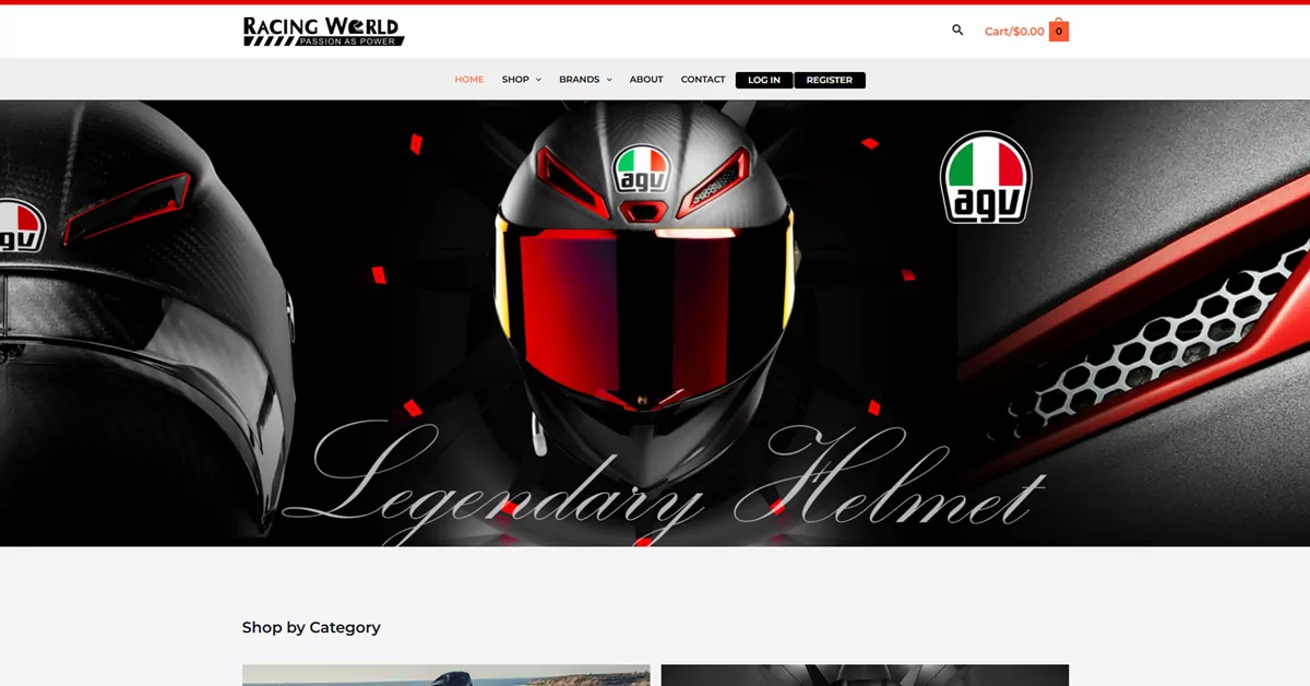 Racing World - premium motorcycle helmet destinations for discerning rider in Singapore