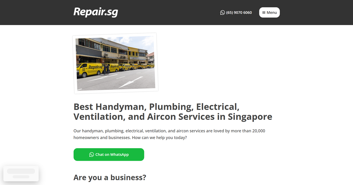 Repair.Sg - premier handyman havens elevating s sophisticated sanctuaries in Singapore