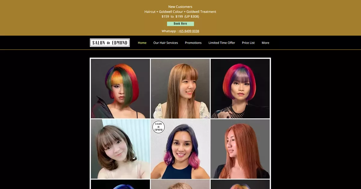 Salon De Edmund - exquisite hair salons for discerning aesthete in Singapore