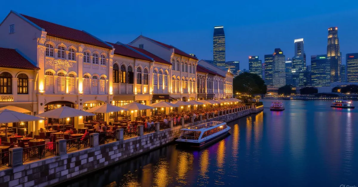 Where Night Keeps Switching Lanes — 7 Bars in Clarke Quay Singapore